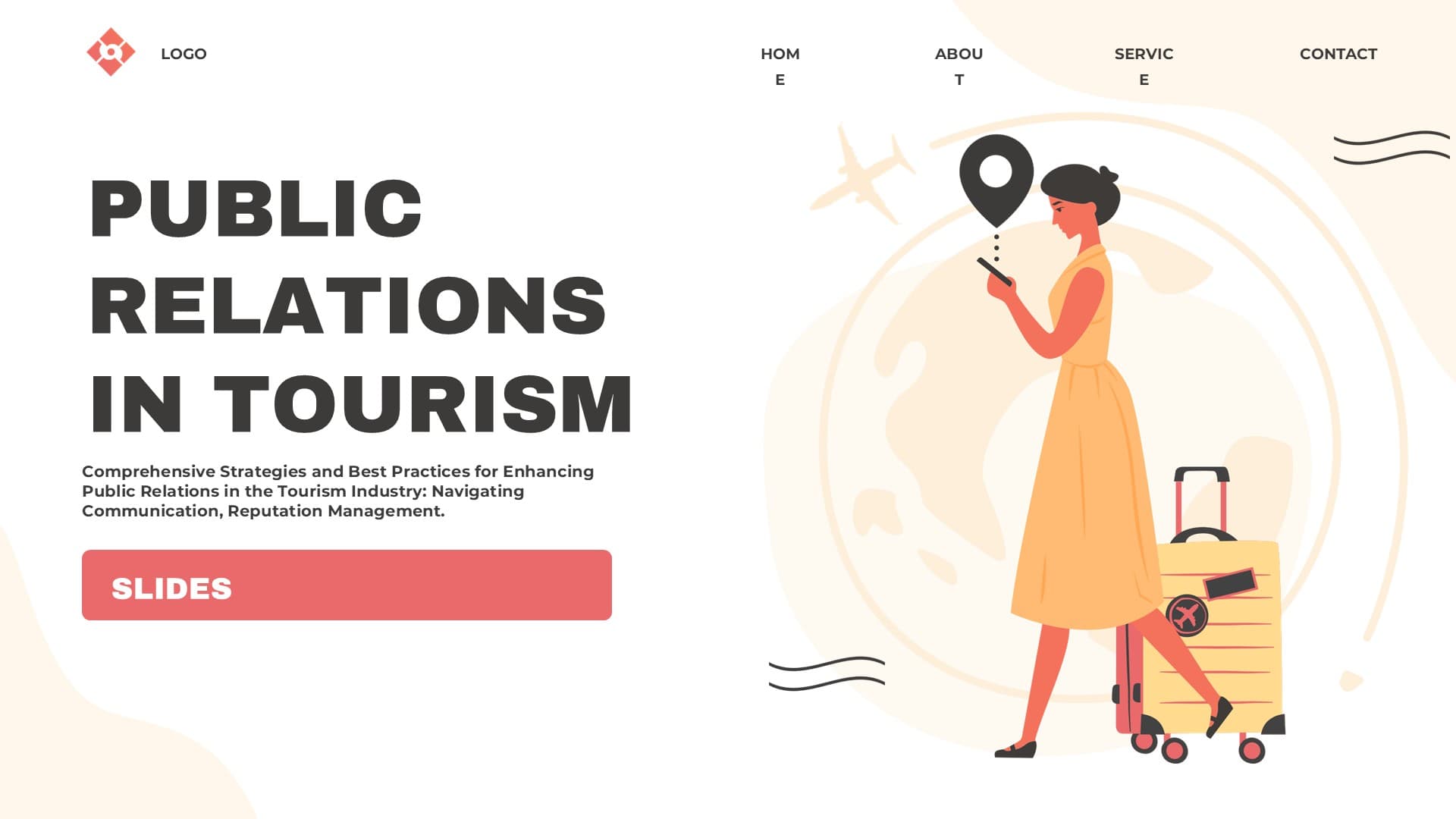 Public Relations In Tourism Slides